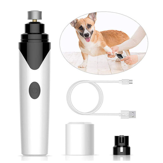 Pet Dog Cat Pencil Sharpener, Electric Nail Clippers Cleaning Nail