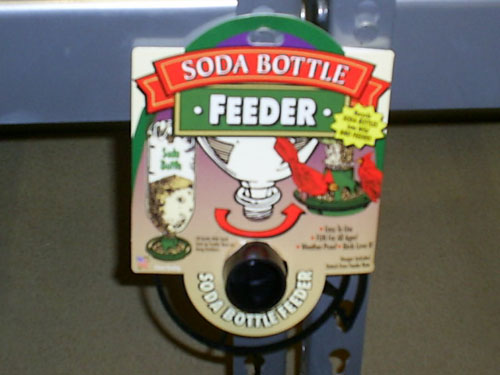 Gadjit WP1 Soda Bottle Feeder for Birds